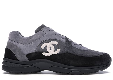 grey black chanel trainers|chanel sneakers clearance.